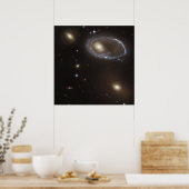 NASA - Ring Galaxy AM0644-741 Poster (Küche)