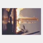 NASA Rocket Launch Fotos Geschenkpapier Set (Vorderseite)