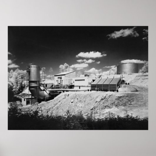 NASA Rocket Motor Testing, 1960er Poster (Vorne)