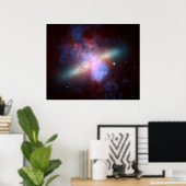 NASA - Röntgenbild mit Infrarot-Infrarot-Bild von Poster (Heimbüro)