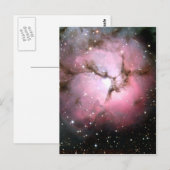 NASA Rosa Sterne SSC2005 Postkarte (Vorne/Hinten)