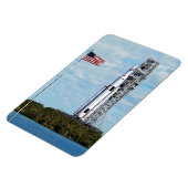 NASA SLS Space Launch System Raketenstartplatz Magnet (Linke Seite)