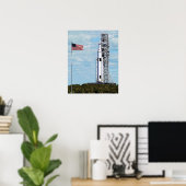 NASA SLS Space Launch System Raketenstartplatz Poster (Heimbüro)