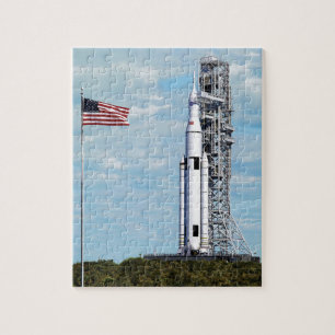 NASA SLS Space Launch System Raketenstartplatz Puzzle