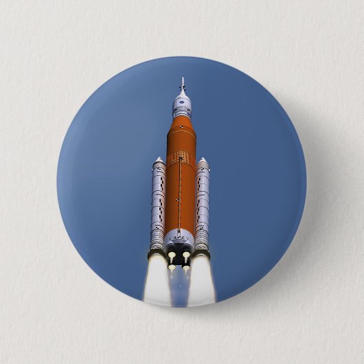NASA SLS Weltraumstartsystem Button (Vorderseite)