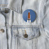NASA SLS Weltraumstartsystem Button (Beispiel)