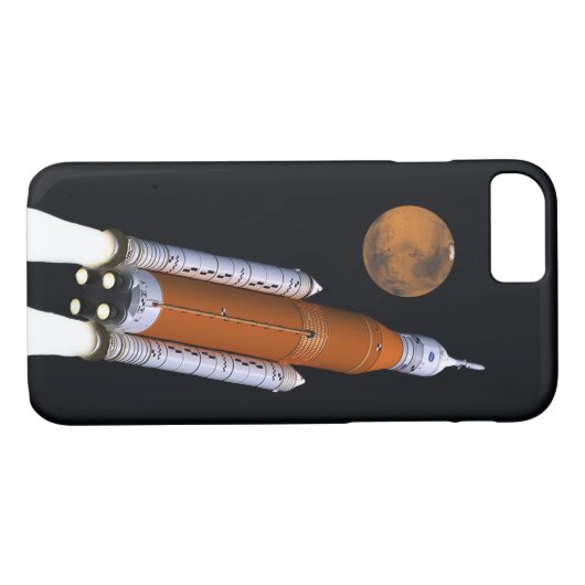 NASA SLS Weltraumstartsystem Case-Mate iPhone Hülle (Rückseite (Horizontal))