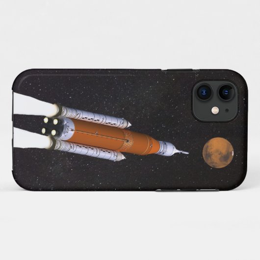 NASA SLS Weltraumstartsystem Case-Mate iPhone Hülle (Rückseite (Horizontal))