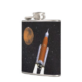 NASA SLS Weltraumstartsystem Flachmann (Links)