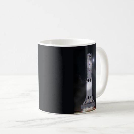 NASA SLS Weltraumstartsystem Kaffeetasse (VorderseiteRechts)