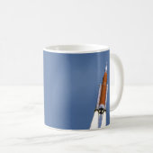 NASA SLS Weltraumstartsystem Kaffeetasse (VorderseiteRechts)