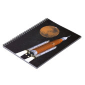 NASA SLS Weltraumstartsystem Notizblock (Linke Seite)