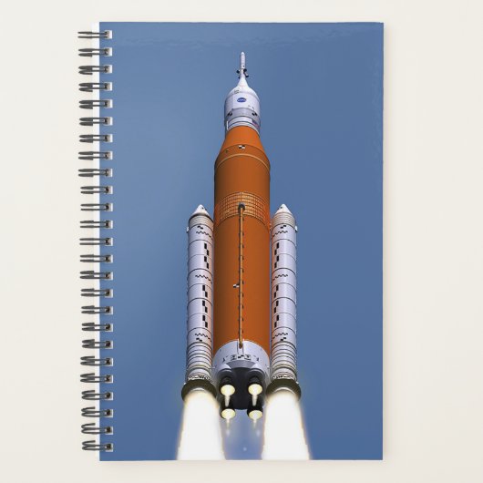 NASA SLS Weltraumstartsystem Planer (Vorderseite)