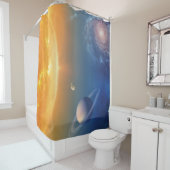 NASA-Sonnensystem Weltraumkollektion Duschvorhang (Beispiel)