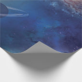 NASA-Sonnensystem Weltraumkollektion Geschenkpapier (Ecke)