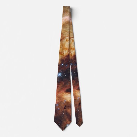 NASA Space Galaxy Luminous Nebula Neck Tie Krawatte (Vorderseite)
