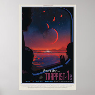 Nasa-Space-Poster, Retro-Wandkunst, Weltraumreise Poster