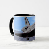 NASA Space Shuttle Atlantis Landung Edwards AFB Tasse (Vorderseite Links)