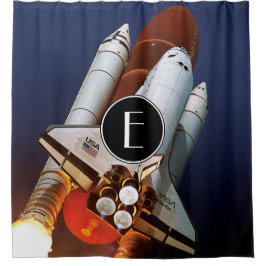 NASA Space Shuttle Atlantis Start STS-45 Duschvorhang