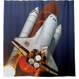 NASA Space Shuttle Atlantis Start STS-45 Duschvorhang