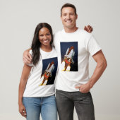 NASA Space Shuttle Atlantis Start STS-45 T-Shirt (Unisex)