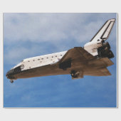 NASA Space Shuttle Atlantis STS-30 Landing Geschenkpapier (Flach)