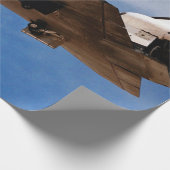 NASA Space Shuttle Atlantis STS-30 Landing Geschenkpapier (Ecke)