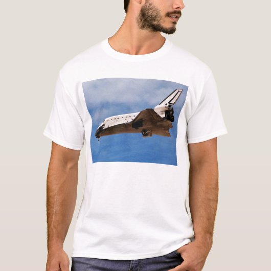 NASA Space Shuttle Atlantis STS-30 Landing T-Shirt (Vorderseite)