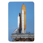 NASA Space Shuttle Atlantis STS-86 Launch Rollout Magnet (Vertikal)