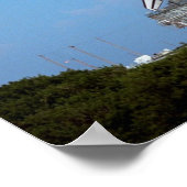 NASA Space Shuttle Atlantis STS-86 Launch Rollout Poster (Ecke)