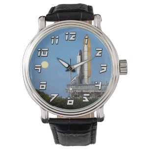 NASA Space Shuttle Atlantis STS-86 Startvorbereitu Armbanduhr