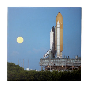 NASA Space Shuttle Atlantis STS-86 Startvorbereitu Fliese