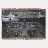 NASA Space Shuttle Cockpit Earth Orbit Window View Decke (Vorderseite)