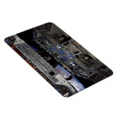 NASA Space Shuttle Cockpit Earth Orbit Window View Magnet (Rechte Seite)