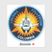 NASA Space Shuttle Columbia STS-3 Aufkleber (Blatt)