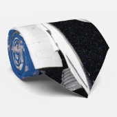 NASA Space Shuttle Discovery Earth Orbit Krawatte (Gerollt)