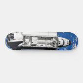 NASA Space Shuttle Discovery Earth Orbit Skateboard (Horizontal)