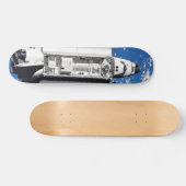 NASA Space Shuttle Discovery Earth Orbit Skateboard (Horizontal)