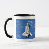 NASA Space Shuttle Discovery Earth Orbit Tasse (Links)