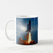 NASA Space Shuttle Discovery Start STS-64 Kaffeetasse (Links)