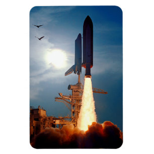NASA Space Shuttle Discovery Start STS-64 Magnet