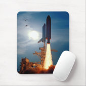 NASA Space Shuttle Discovery Start STS-64 Mousepad (Mit Mouse)