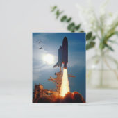 NASA Space Shuttle Discovery Start STS-64 Postkarte (Stehend Vorderseite)