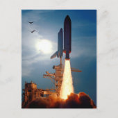 NASA Space Shuttle Discovery Start STS-64 Postkarte (Vorderseite)