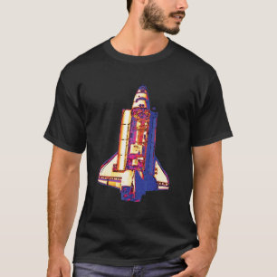 NASA Space Shuttle Discovery von Mir Pop Art geseh T-Shirt