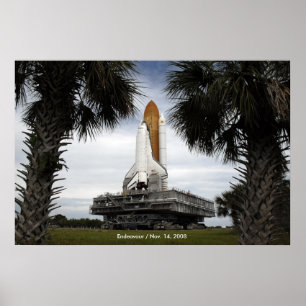 NASA / Space Shuttle Endeavour / 14. November 2008 Poster