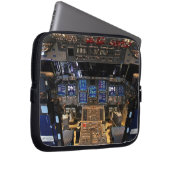 NASA Space Shuttle Endeavour Flug Deck Cockpit Laptopschutzhülle (Vorne Rechts)