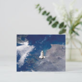 NASA Space Shuttle Endeavour STS-113 Earth Orbit Postkarte (Stehend Vorderseite)
