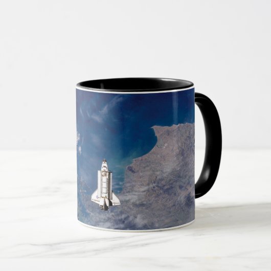 NASA Space Shuttle Endeavour STS-113 Earth Orbit Tasse (VorderseiteRechts)