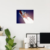 NASA Space Shuttle Foto Poster (Heimbüro)